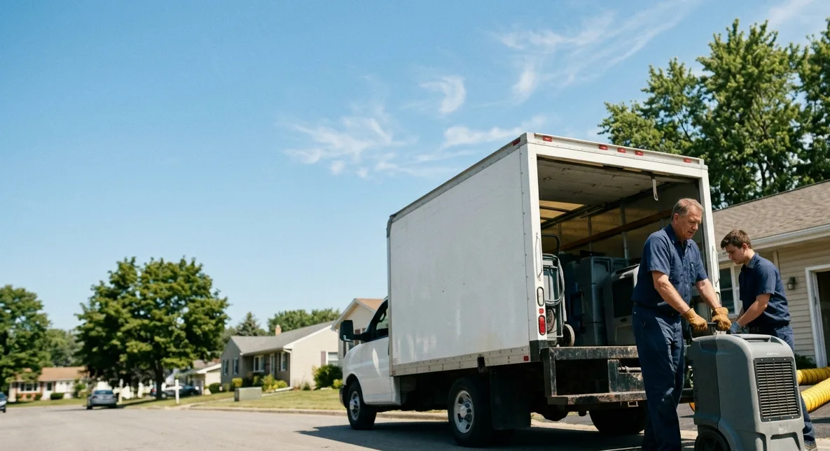 Water Damage Cleanup in Warren, OH near me